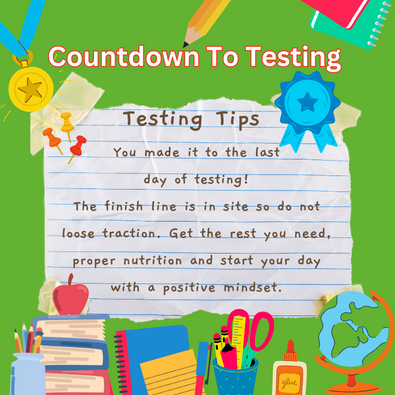  30 Day Countdown to Testing: Day 30 Testing Tips